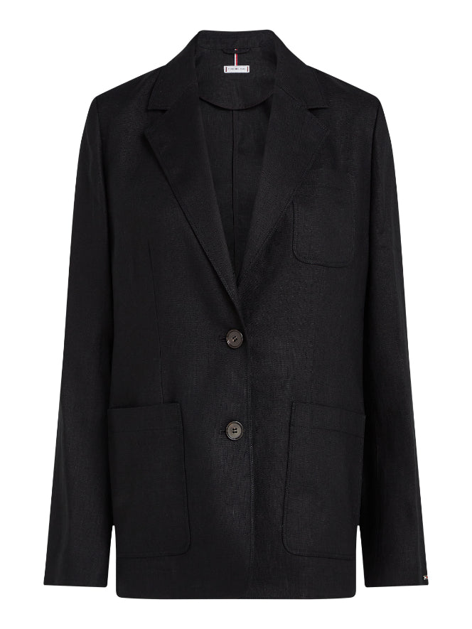 Tommy Hilfiger Women's Regular Fit Linen Blend Blazer – dstore
