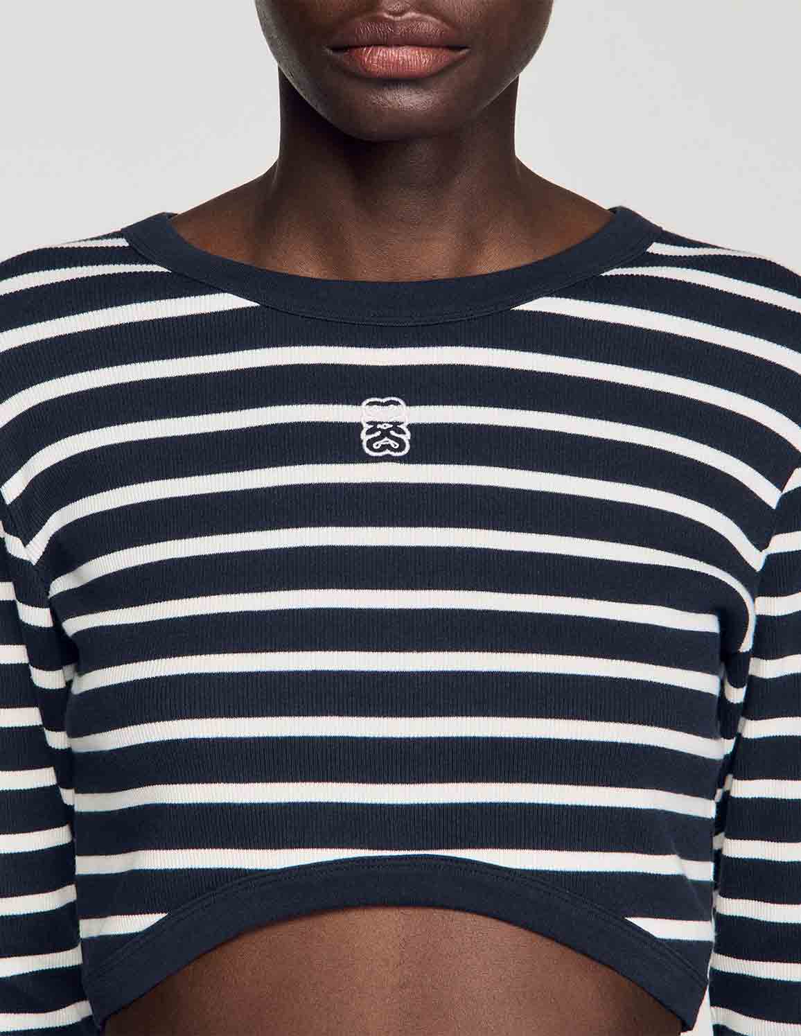 Navy \ White stripe