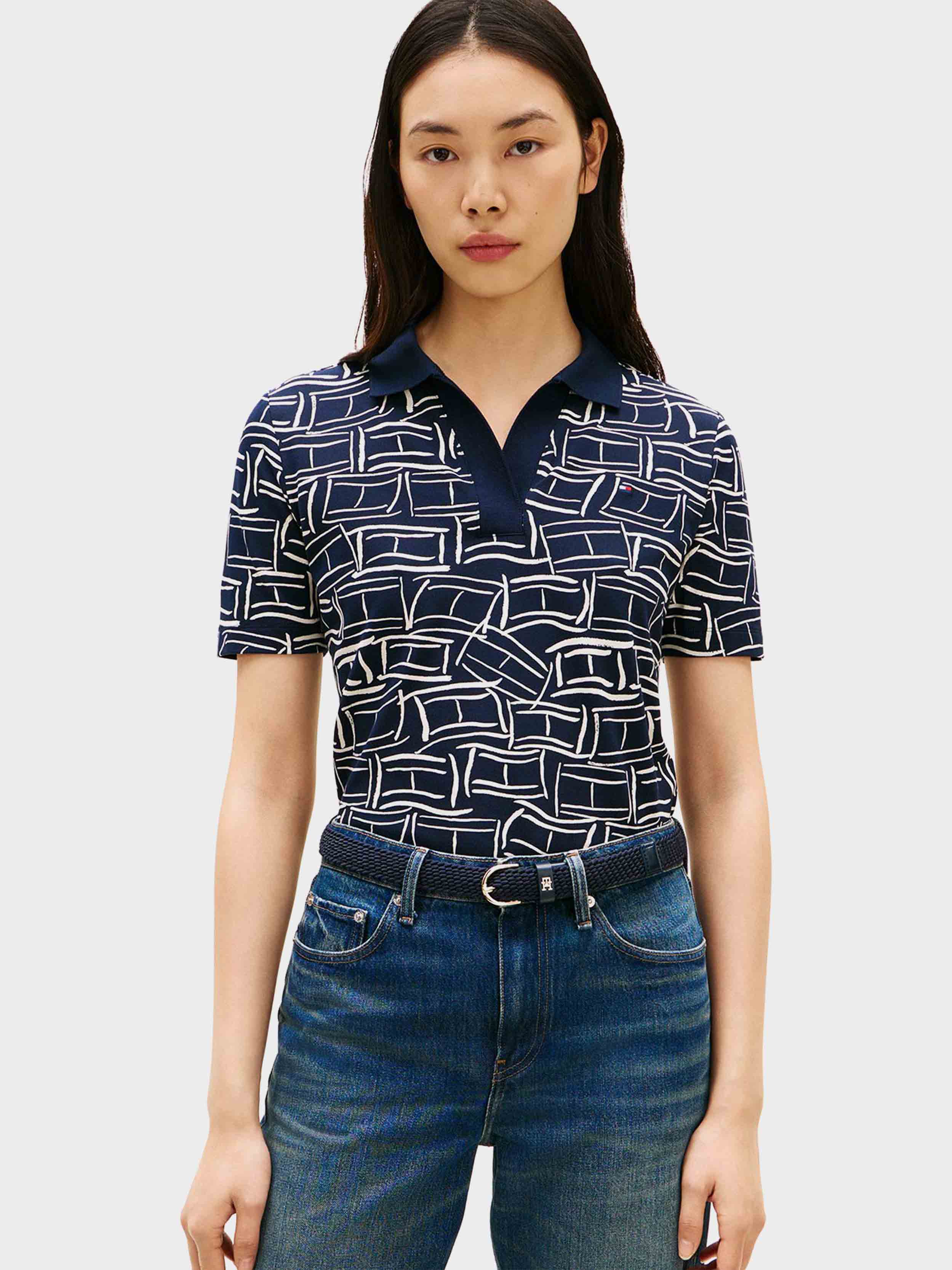 Flag Feathers Dark Night Navy