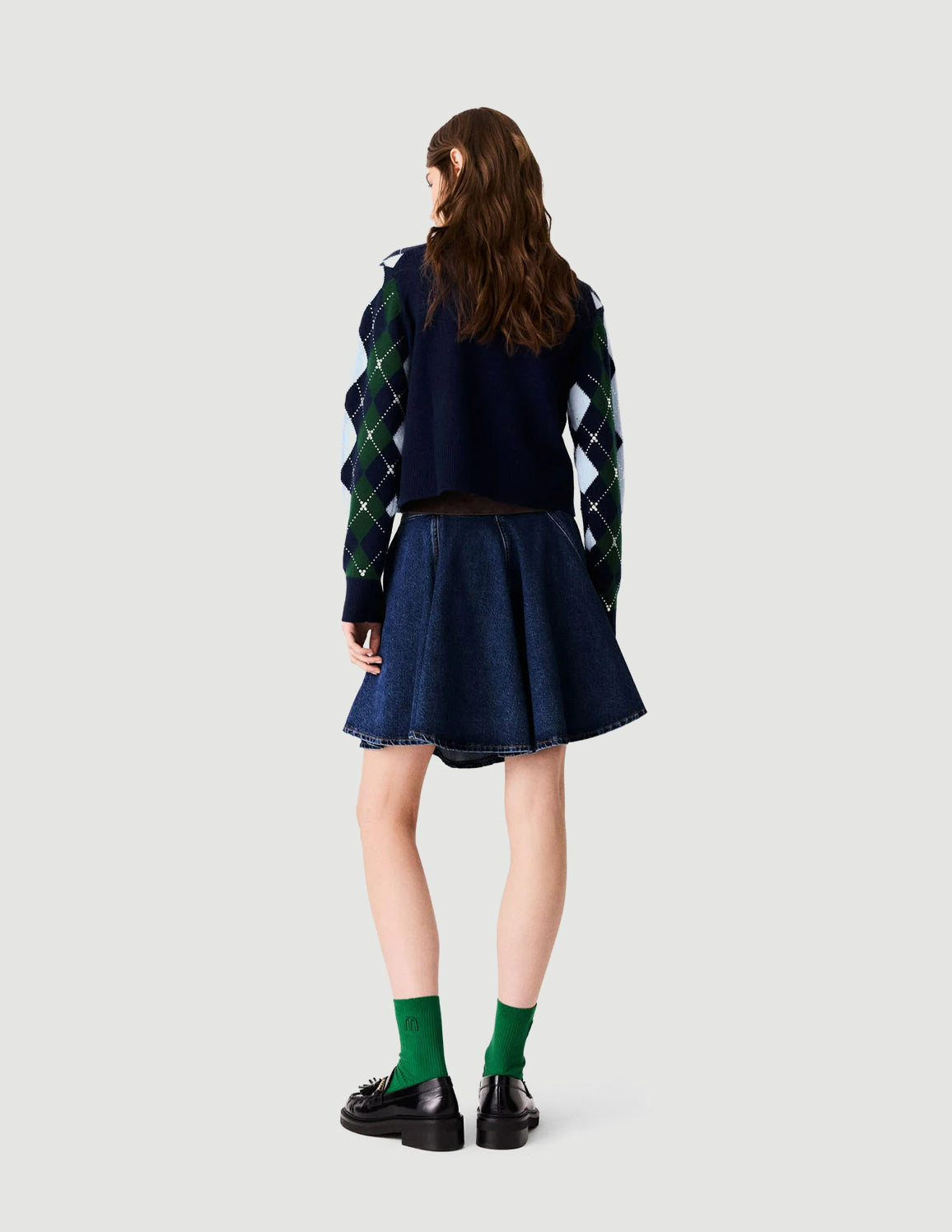 Navy/Green