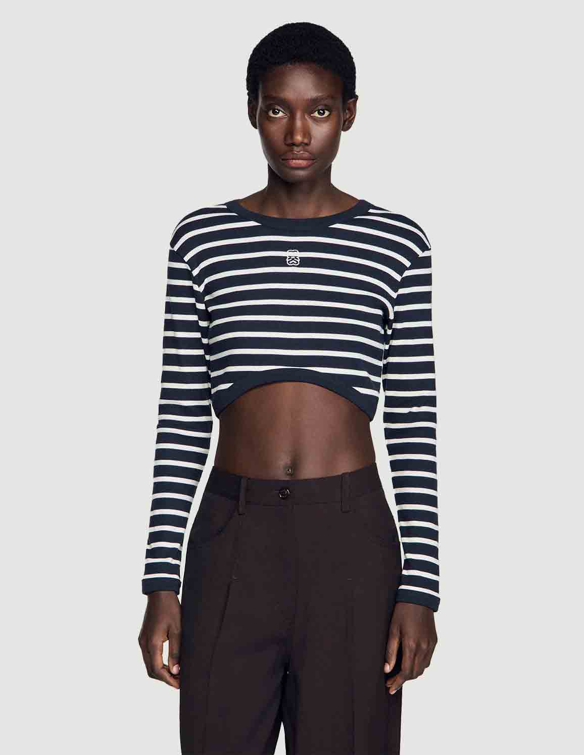Navy \ White stripe
