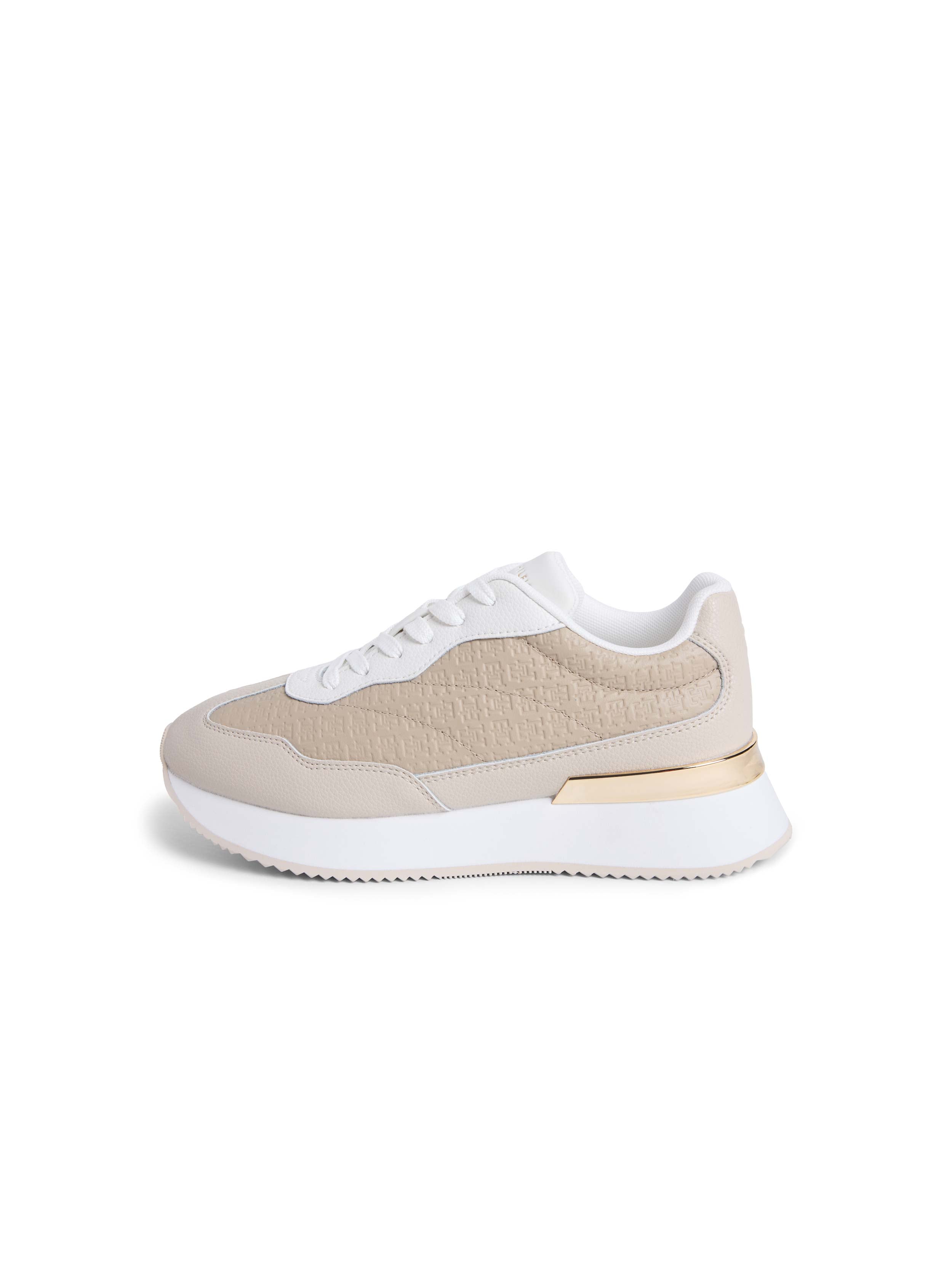 Beige/White