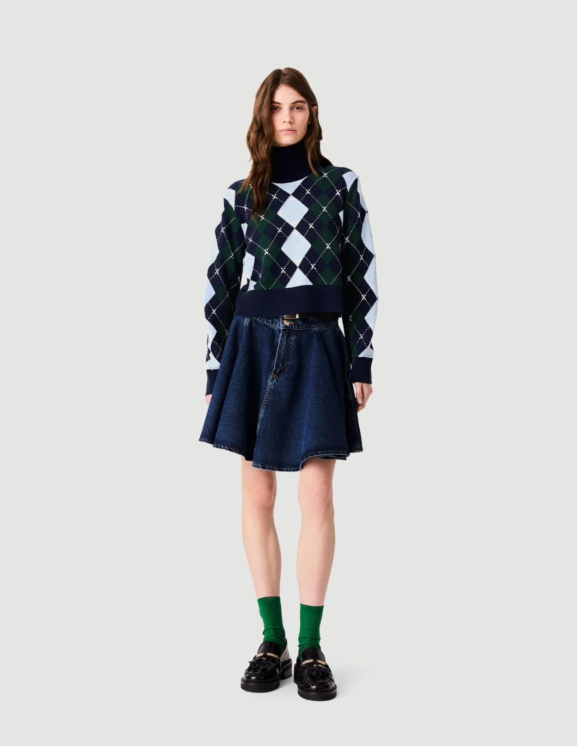 Navy/Green