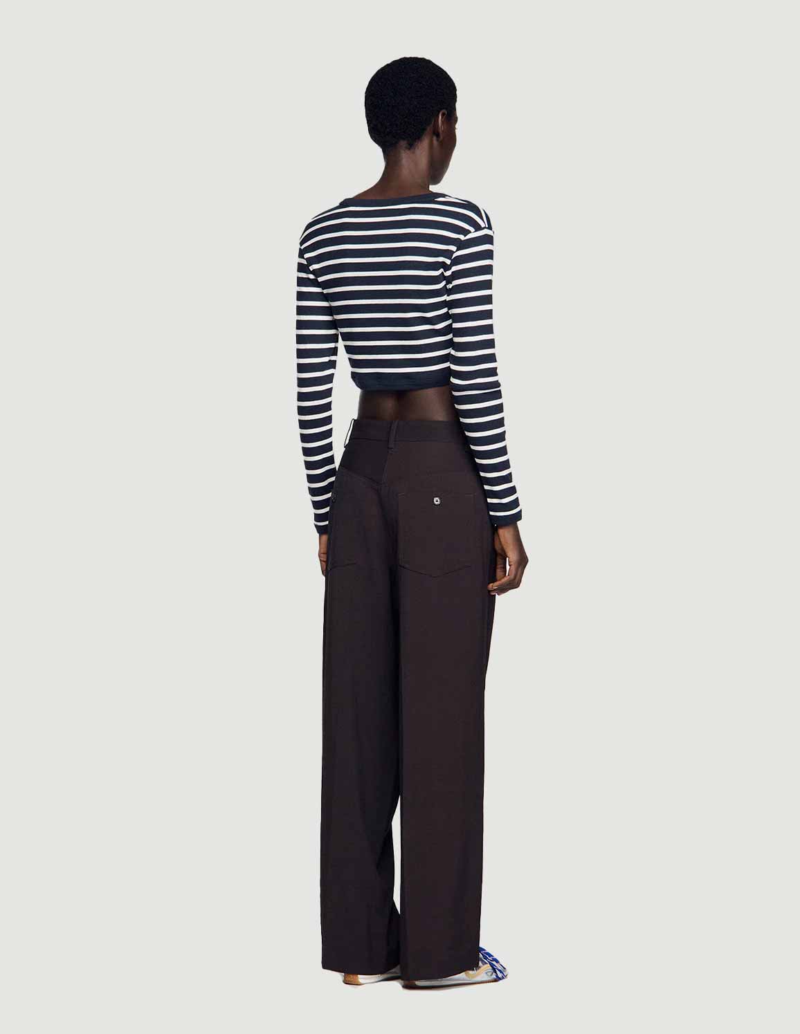 Navy \ White stripe