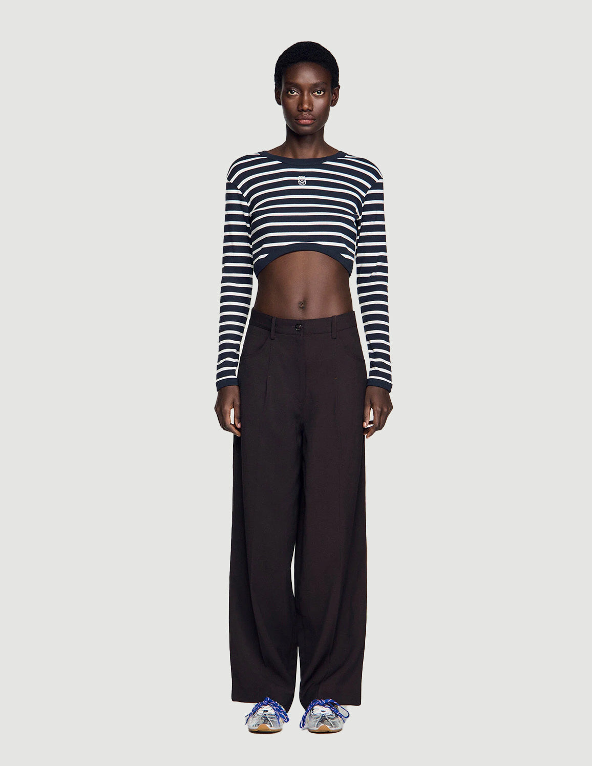 Navy \ White stripe