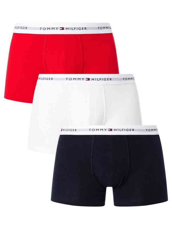Desert Sky/White/Primary Red