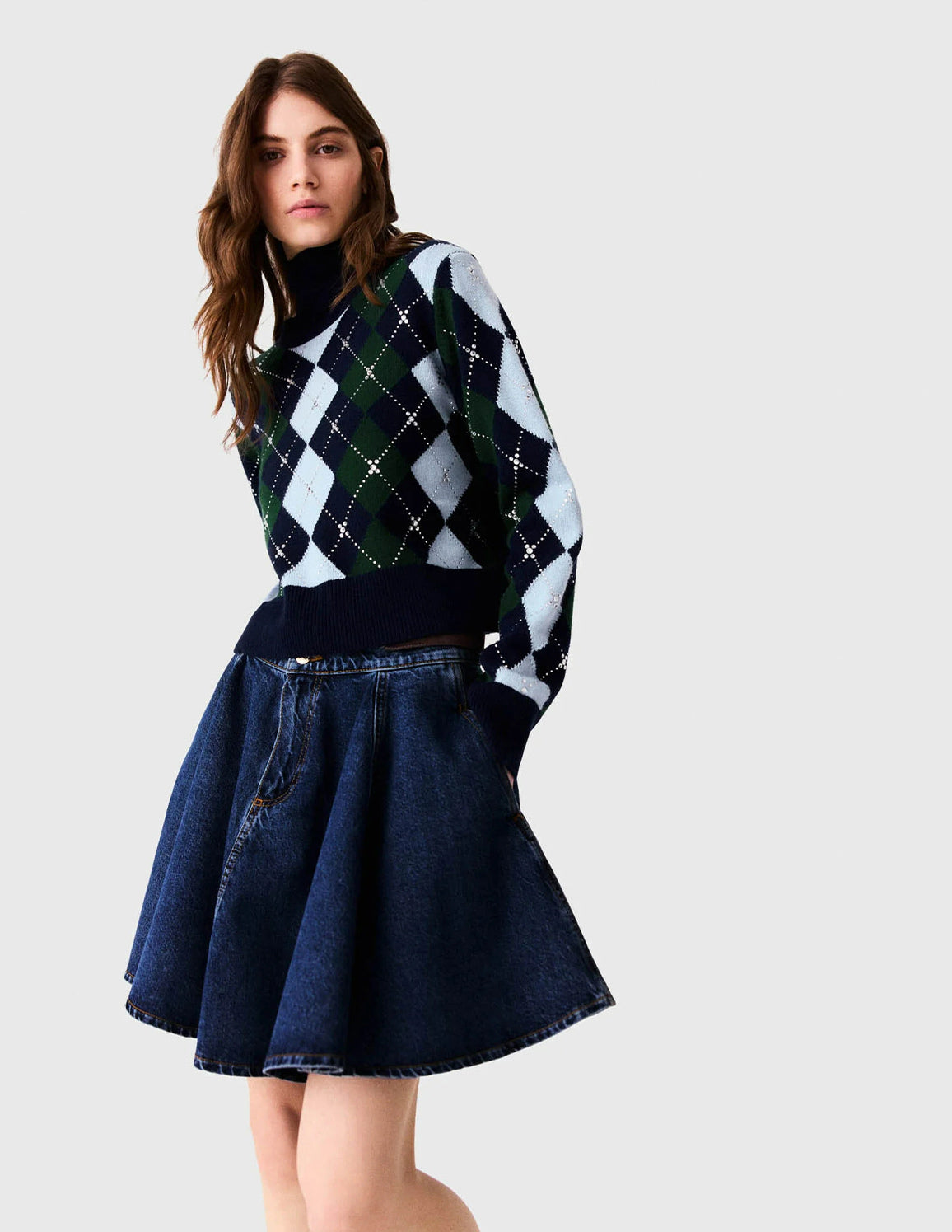 Navy/Green