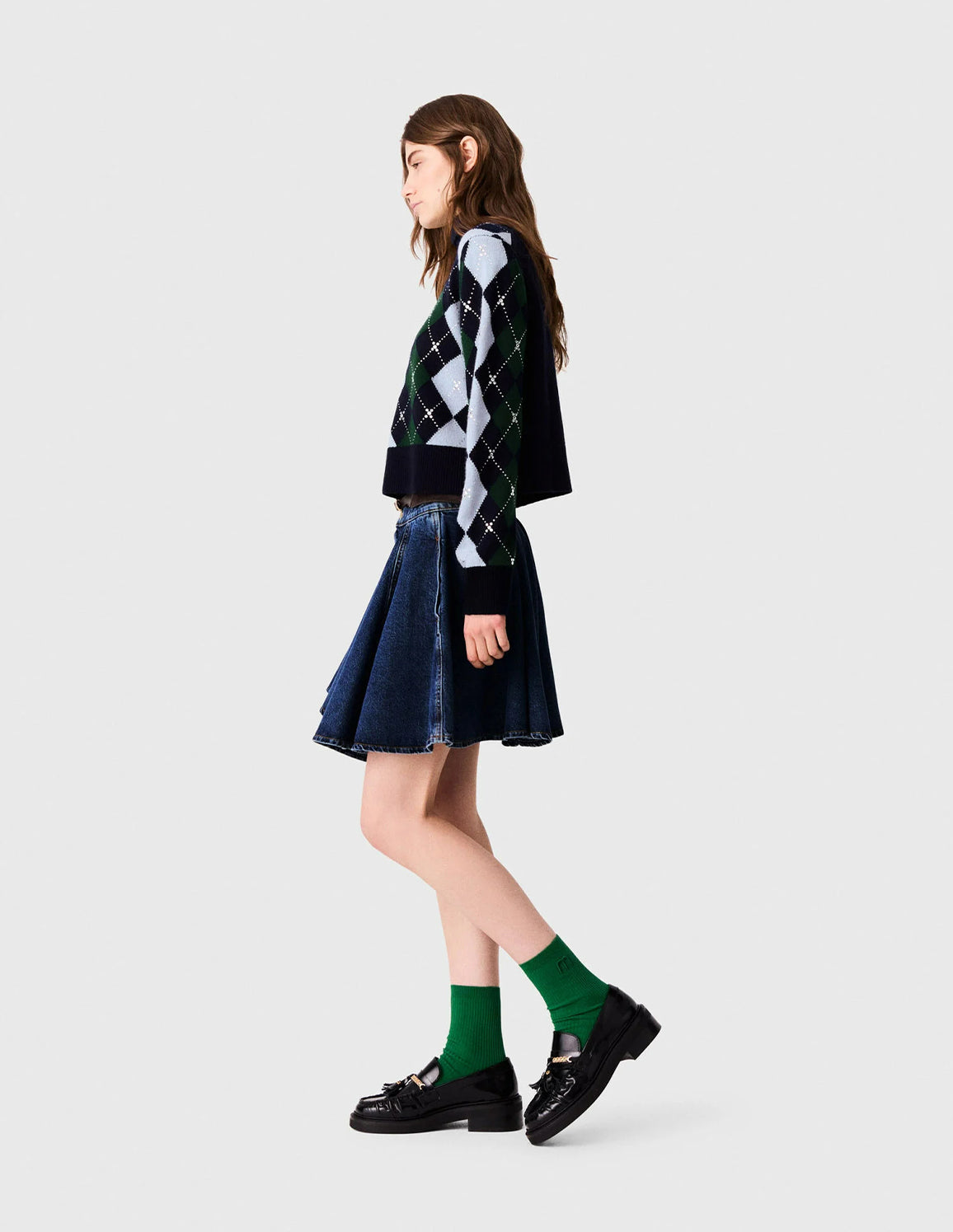 Navy/Green