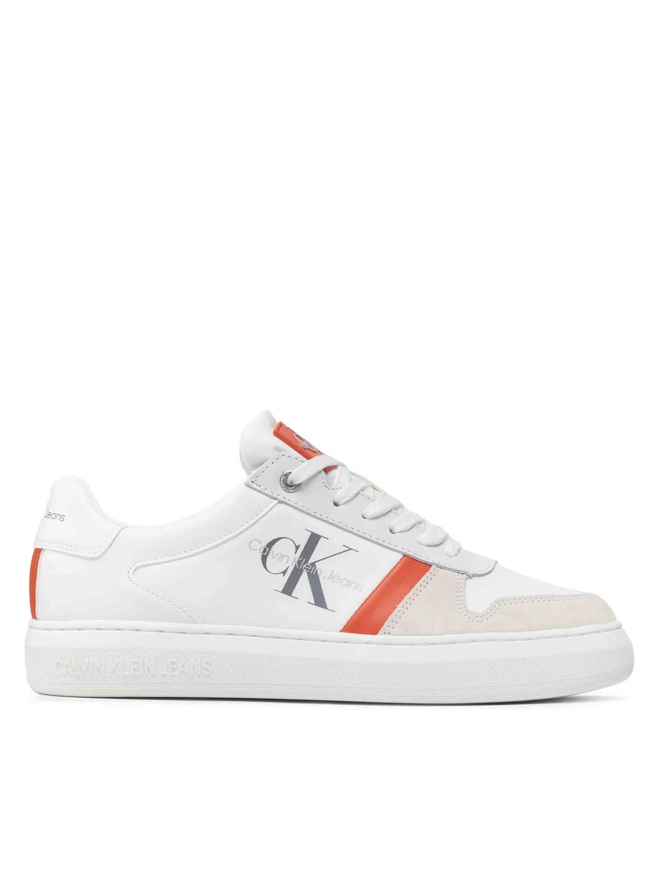 White/Orange
