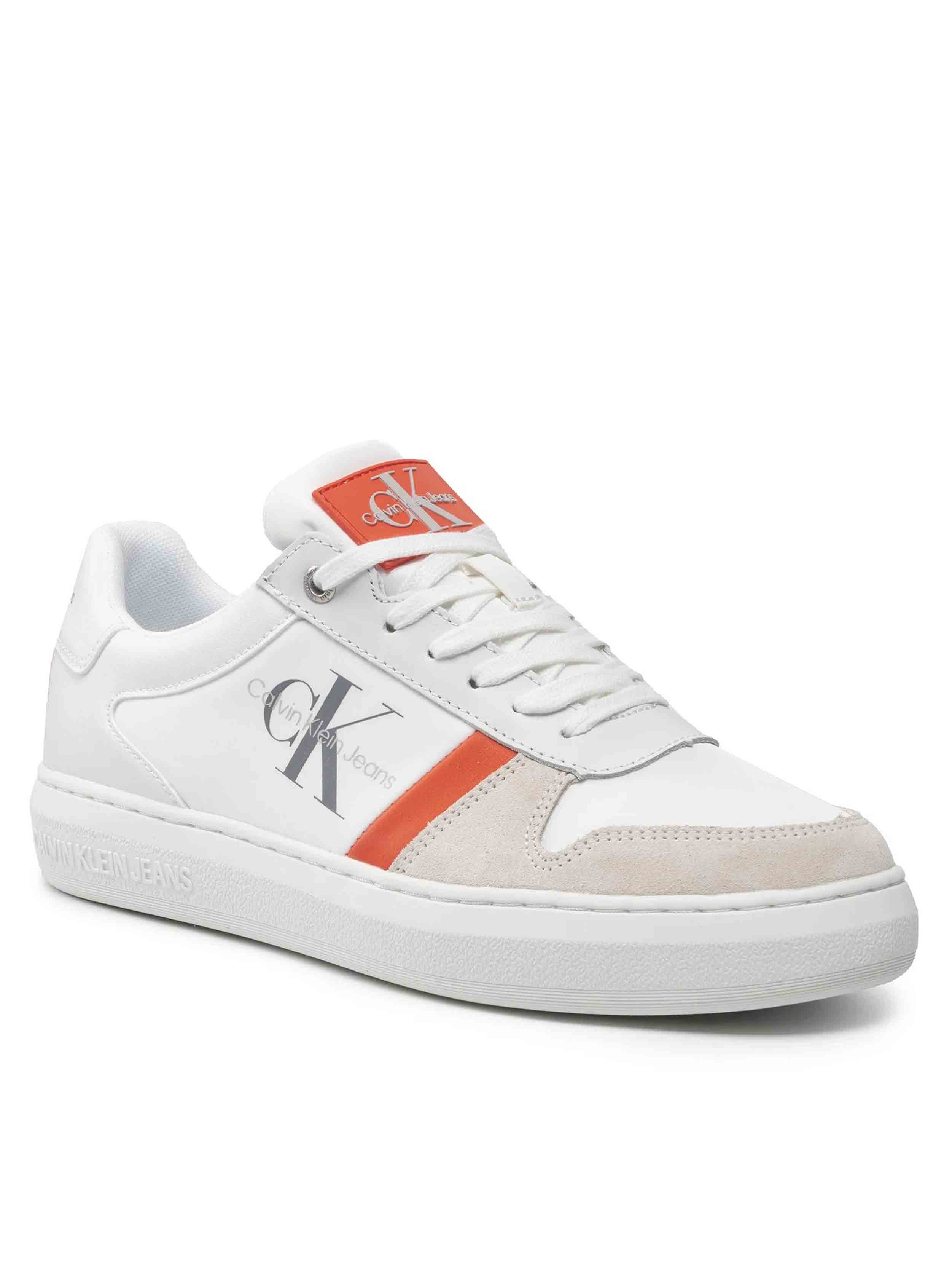 White/Orange