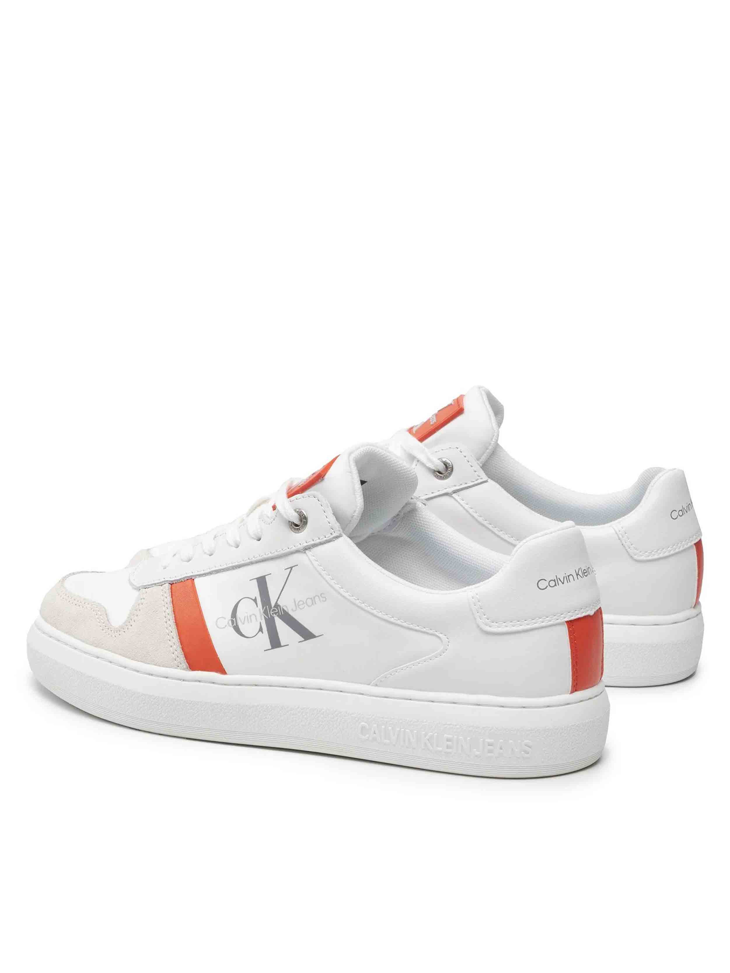 White/Orange