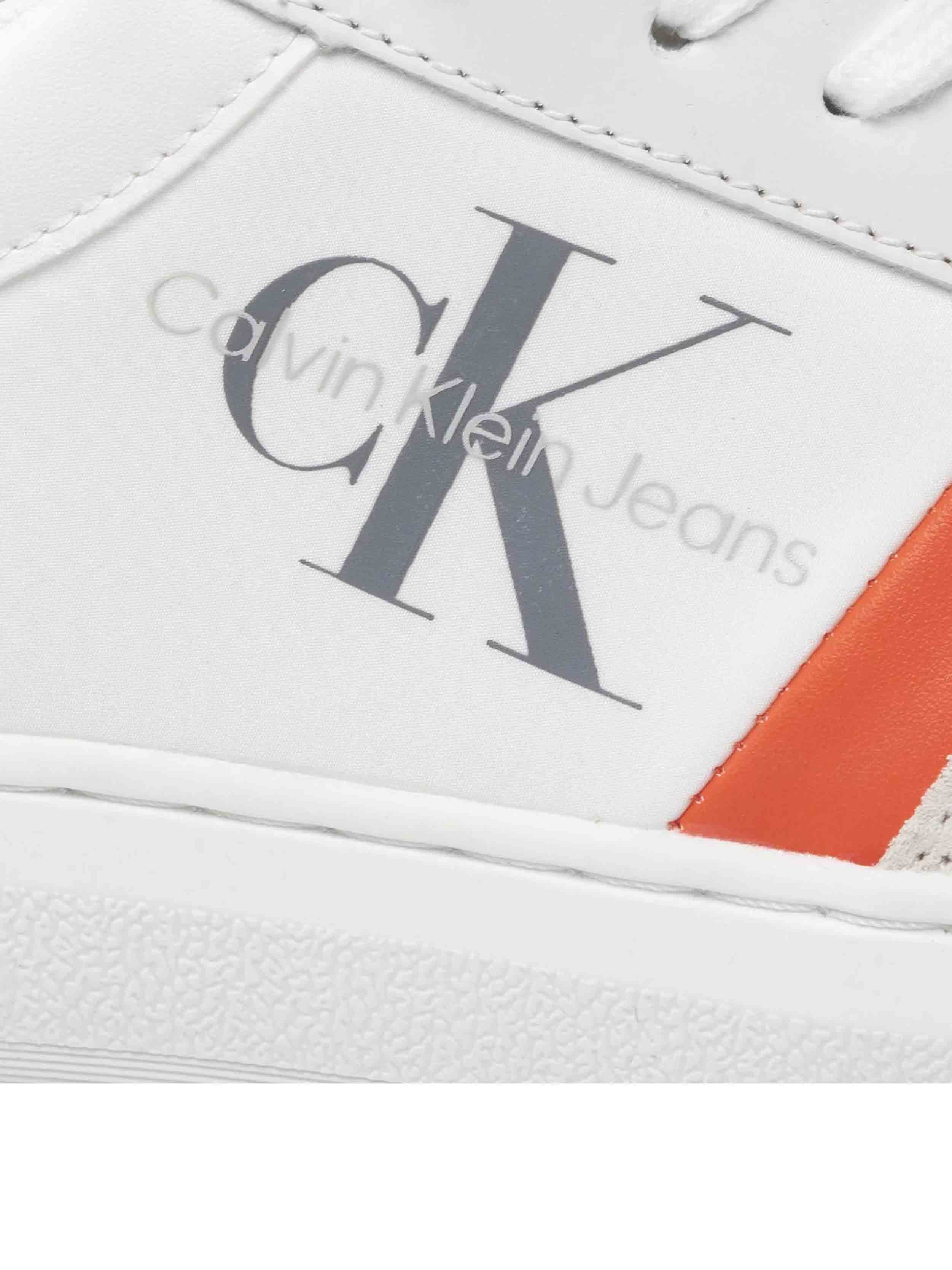 White/Orange