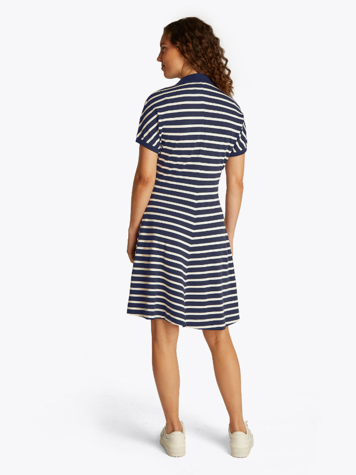 Ecru/Navy Blue