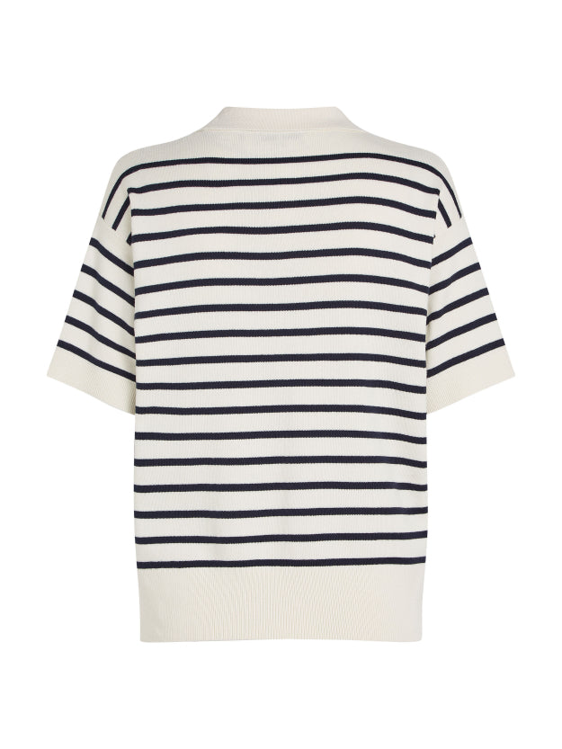Cream/ Navy
