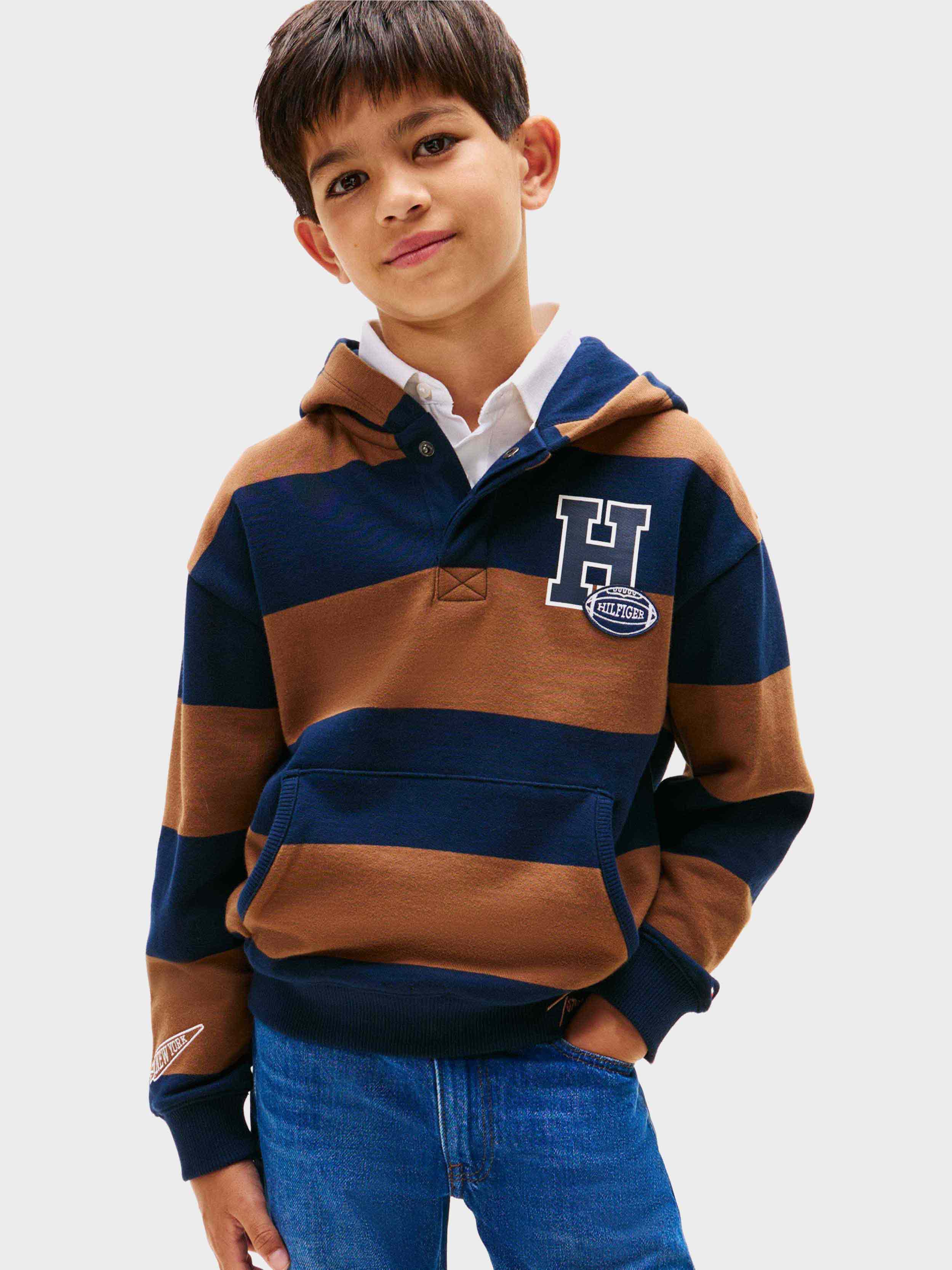 Brown / Navy