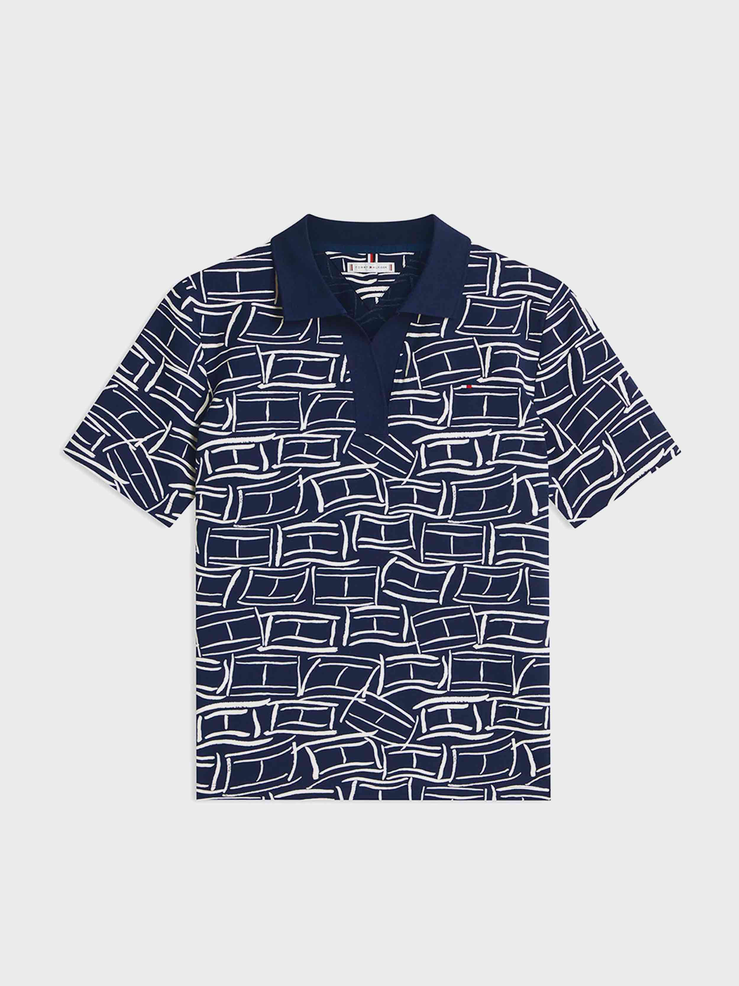 Flag Feathers Dark Night Navy