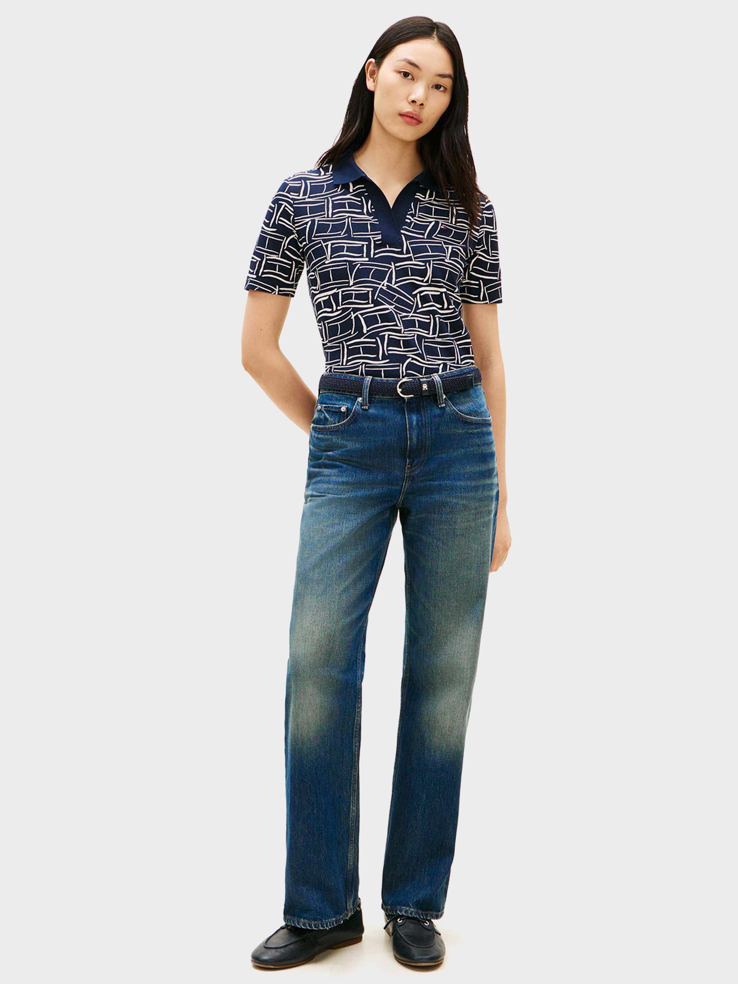 Flag Feathers Dark Night Navy